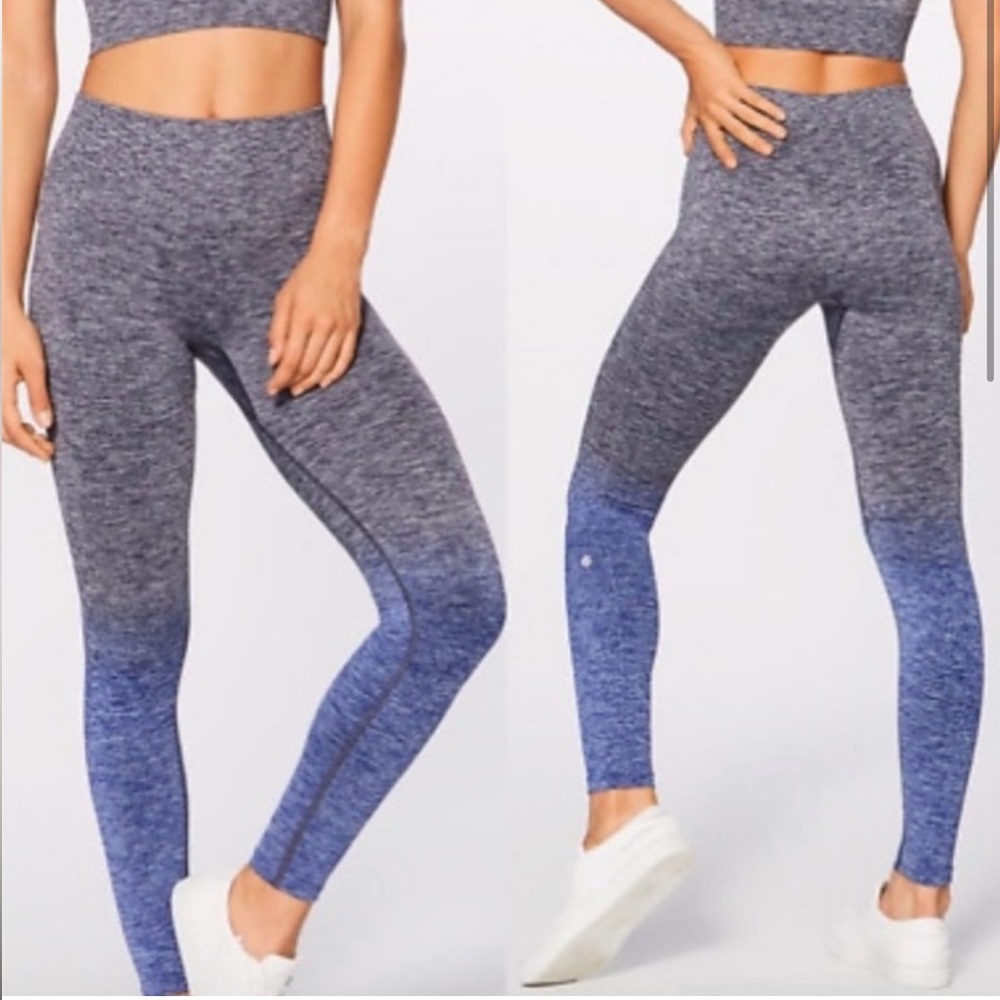 Lululemon Pants in Grey/Blue Ombre